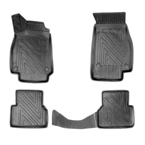3D Fussmatten Audi A6 (C8) Carbon-Optik 2018–2025