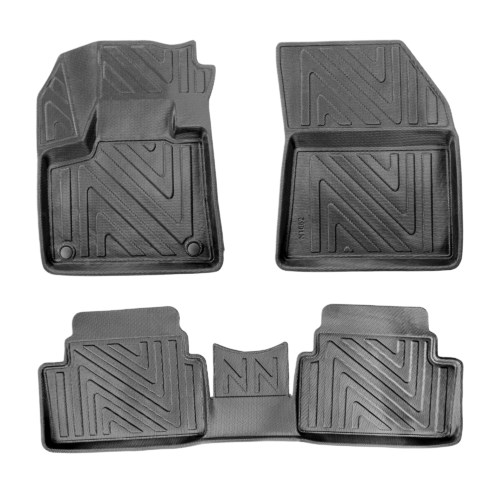 3D Fussmatten Citroen C5 Aircross Carbon-Optik 2017–2025
