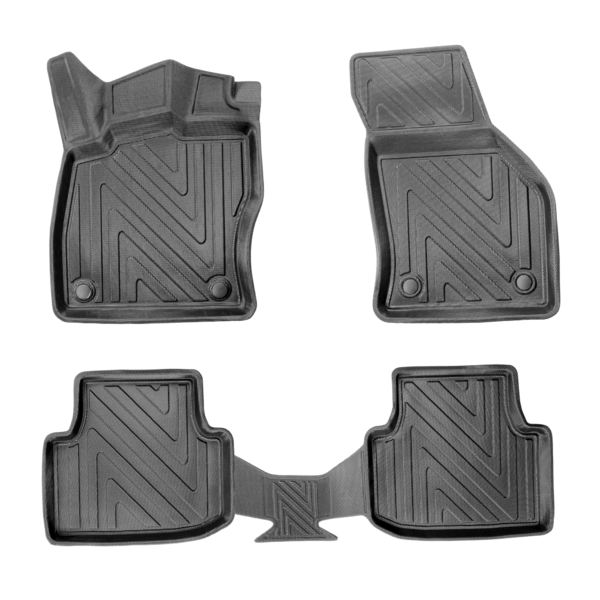3D Fussmatten Cupra Leon Manuell Carbon-Optik ab 2021