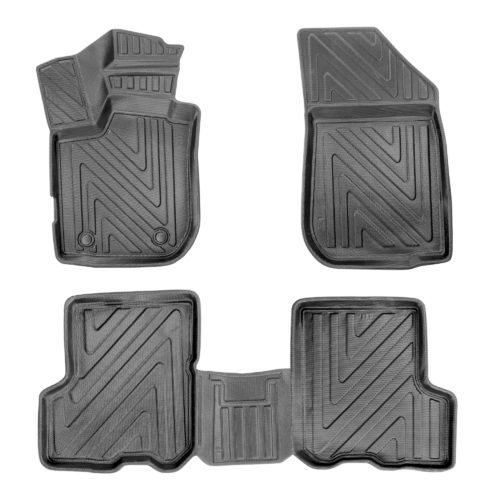 3D Fussmatten Dacia Logan Carbon-Optik 2013–2020