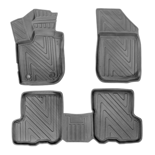 3D Fussmatten Dacia Sandero Carbon-Optik 2007–2012
