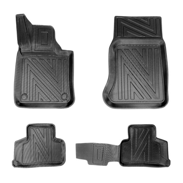 3D Fussmatten Mercedes GLC (X254) Carbon-Optik ab 2023