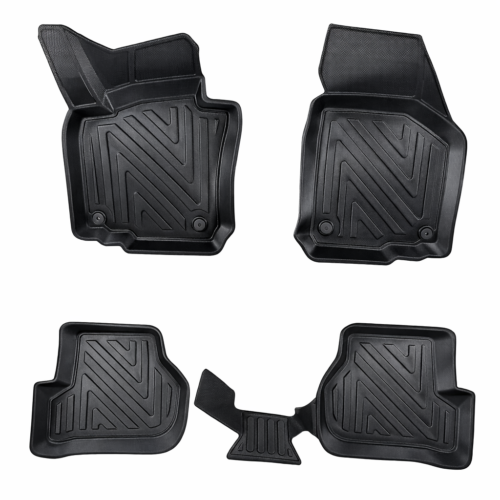 3D Fussmatten Skoda Octavia Carbon-Optik 2013–2020