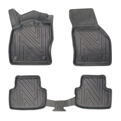 3D Fussmatten Skoda Octavia Carbon-Optik ab 2020