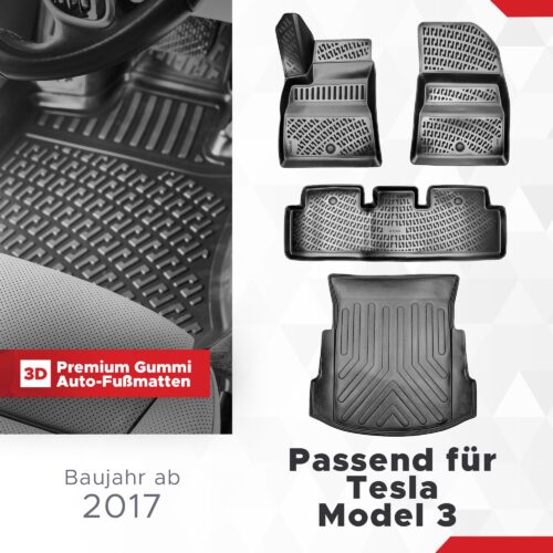 3d-fussmatten-und-kofferraumset-tesla-model-3-2017-2023-1 3D Fussmatten- und Kofferraumset Tesla Model 3 2017–2023