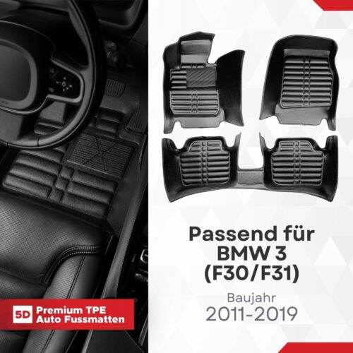 5d-fussmatten-bmw-3er-f30-f31-2012-2019-1 5D Fussmatten BMW 3er (F30/F31) 2012–2019