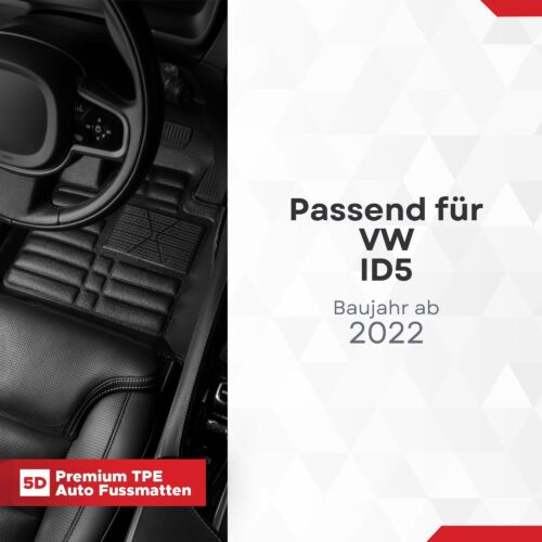 5D Fussmatten für VW ID.5 ab 2022