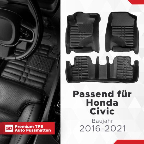 5d-fussmatten-honda-civic-10-gen-2017-2022-1 5D Fussmatten Honda Civic (10. Gen) 2017–2022