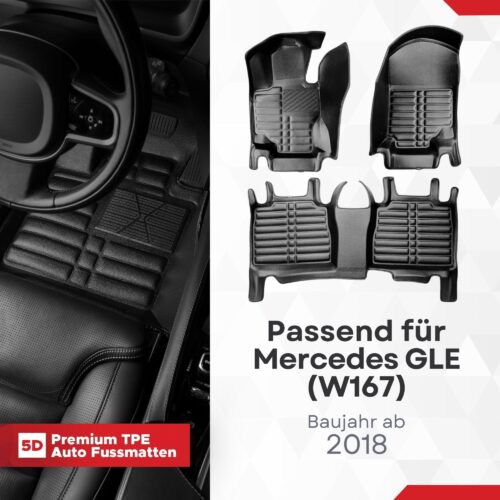 5d-fussmatten-mercedes-gle-w167-ab-2019-1 5D Fussmatten Mercedes GLE (W167) ab 2019